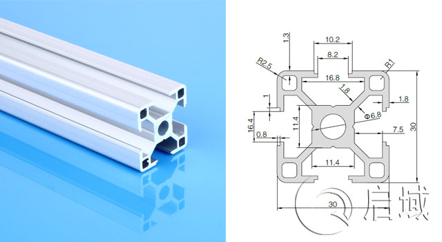 3030L欧标轻型工业铝型材