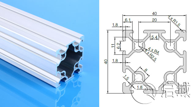 欧标4040S铝型材