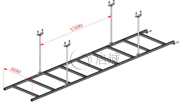 铝型材走线架图纸